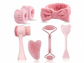 Pink 7-Piece Ultimate Facial Care & Skin Cleansing Kit